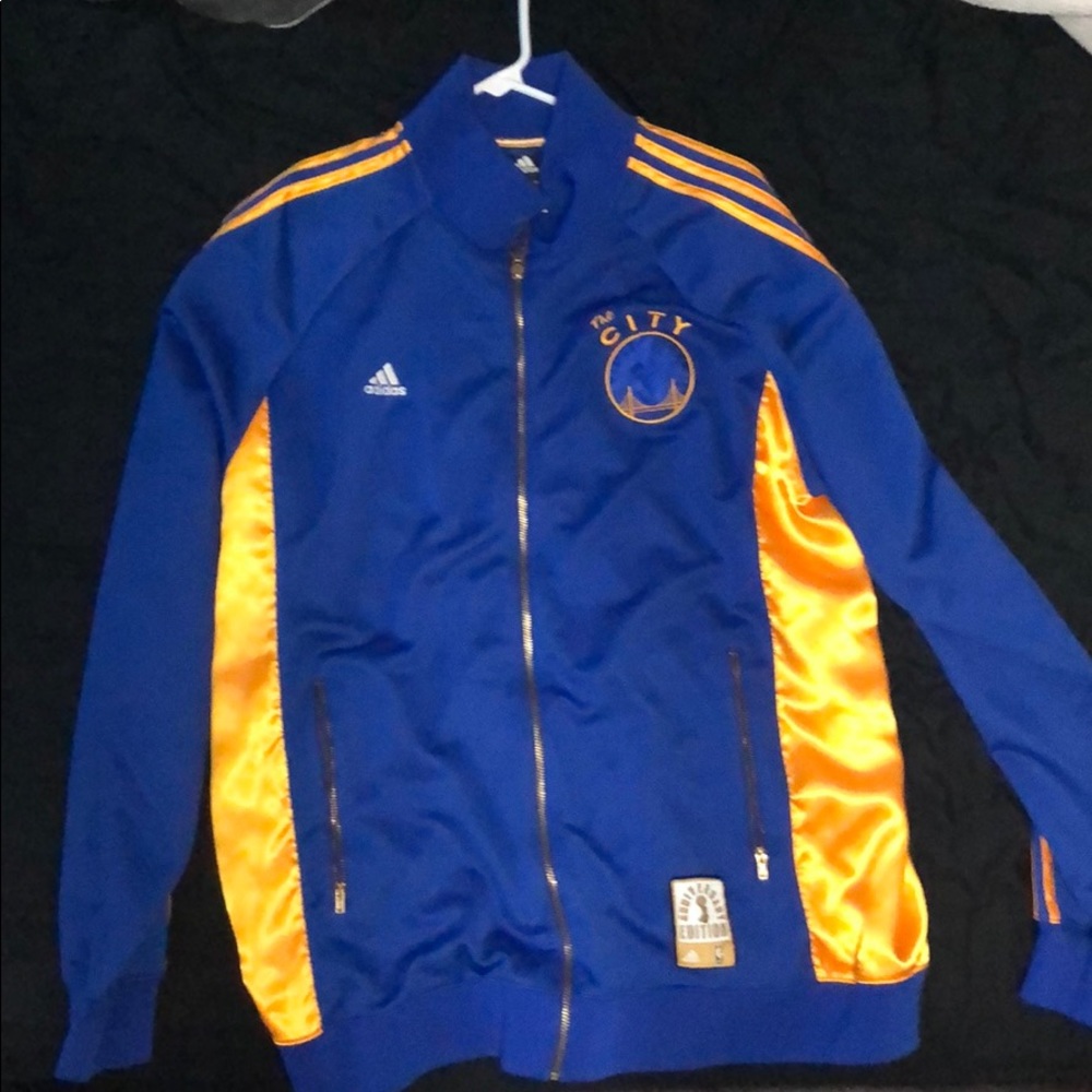 Golden state warriors track jacket